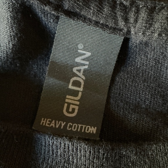 Black T-Shirt with Colorful Vocabulary Text - Picture 2 of 4